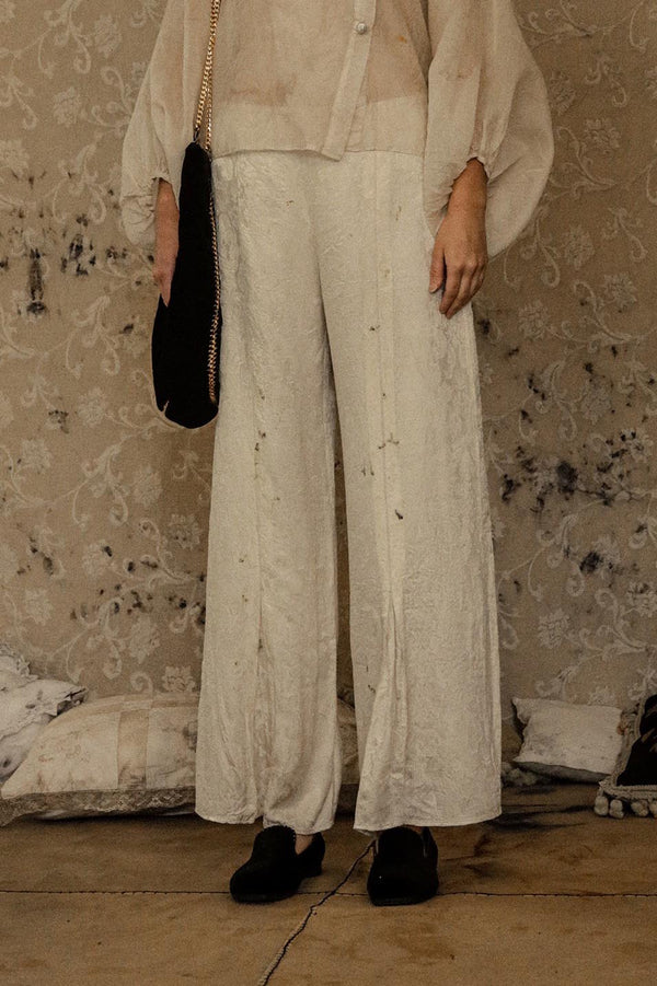 MUTEDANCE silk trousers MD22FW55 PM55